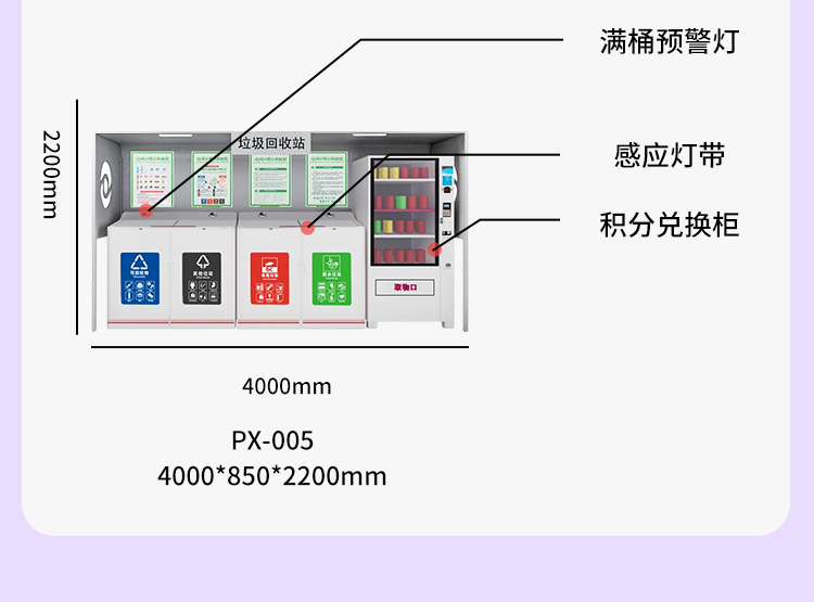 智能感應(yīng)垃圾箱